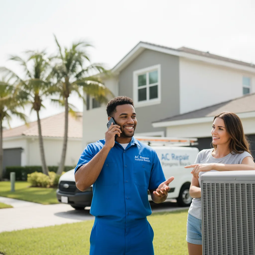 AC Repair Pompano Beach customer support in Rutherford
